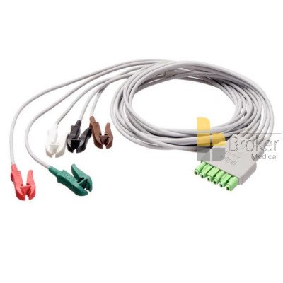 MP03414 CABLE ECG 5 PUNTAS 1.1 MTRS DRAGER