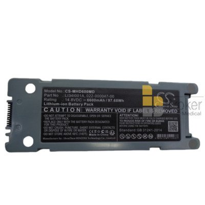 LI34I001A BATERIA COMPATIBLE  DESFIBRILADOR MINDRAY BENEHEART D5 Y D6